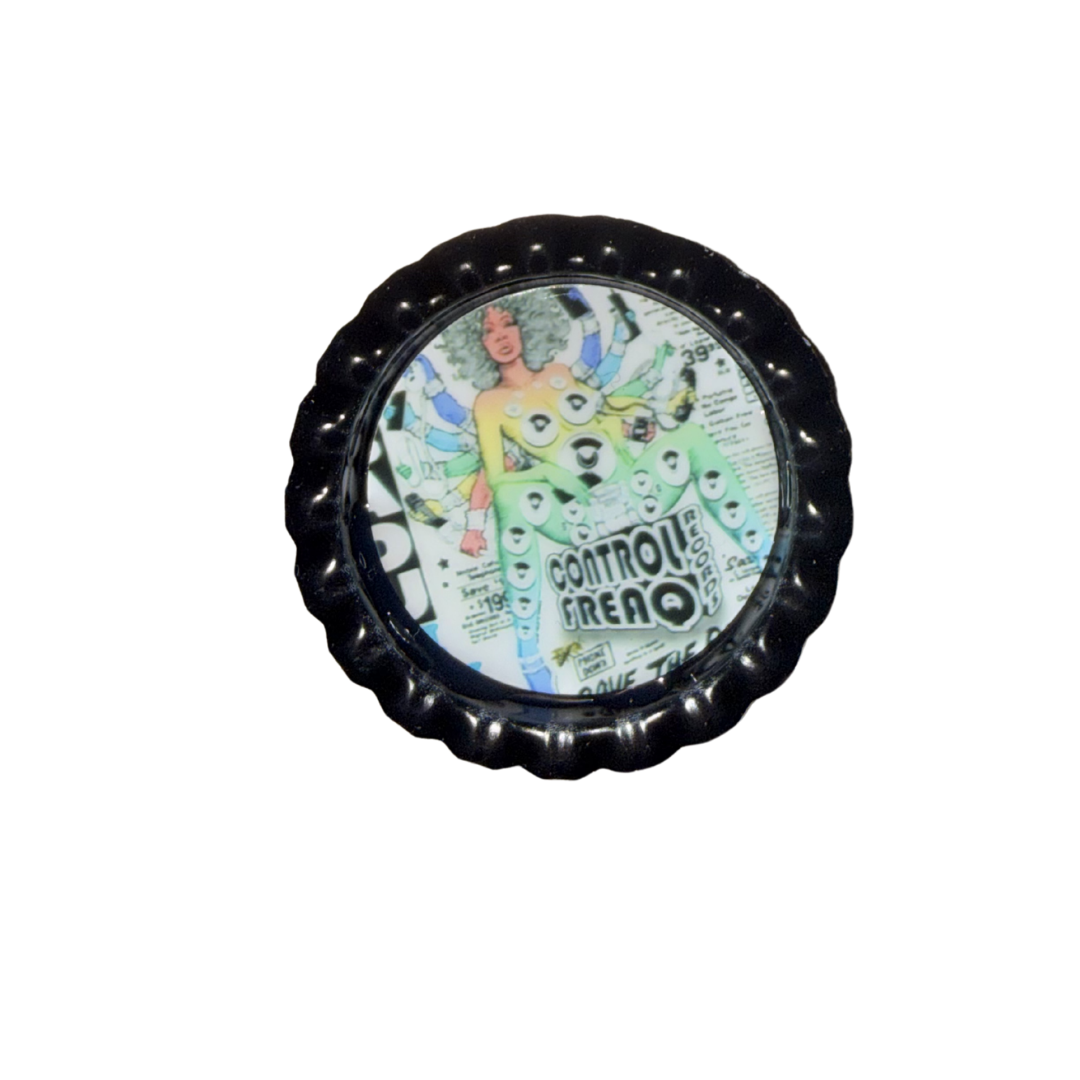 Badu Control Freak - Muse Pin