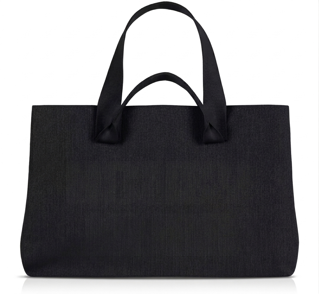 Honey Muse Large Tote Bag (Black)